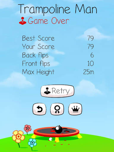 Trampoline Man (Stickman Game) screenshot 9