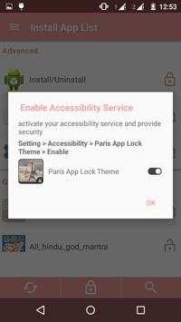 Paris App Lock Theme screenshot 4