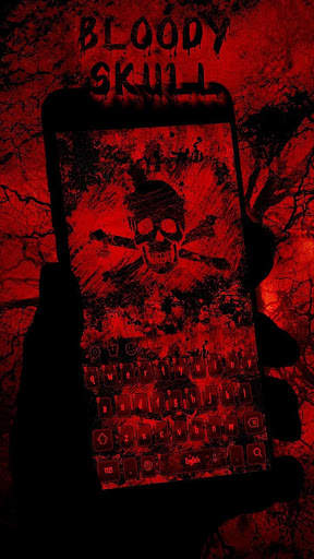 Bloody Skull Keyboard screenshot 3