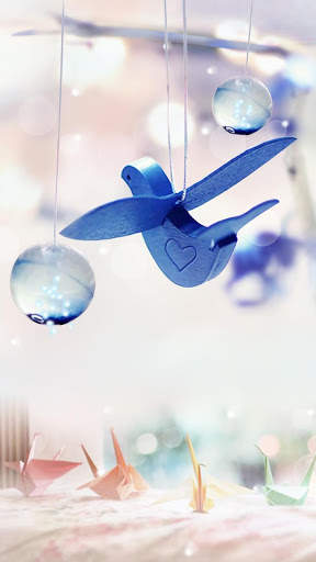 Lucky Crane Live Wallpaper screenshot 1