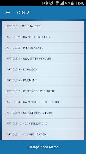 Lafarge Placo Maroc screenshot 2