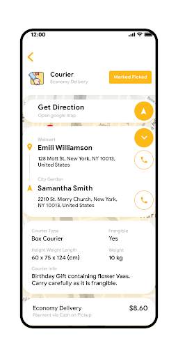 CourierOneDelivery - Template screenshot 3