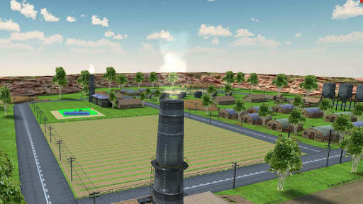 Forage Combine Harvester Sim screenshot 4