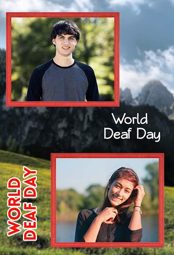 World Deaf Day Photo Frame Collage Album screenshot 3