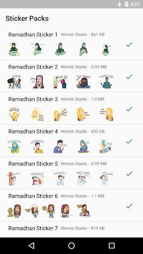 Sticker Ramadhan for WAStickerApps screenshot 3