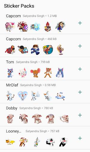 Cartoon Stickers for Whatsapp screenshot 2