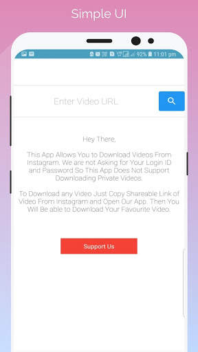 vidGRAM - Pro Video Downloader screenshot 1