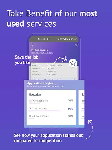 Shine.com Job Search App screenshot 9