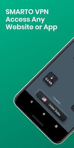 SmartoVPN | Free VPN Proxy & Wi-Fi Security screenshot 1