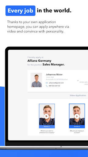 TALENTCUBE - Apply for any job via video. screenshot 6