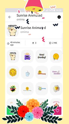 Good-Morning Animated Stickers for ☕WhatsApp🥰 screenshot 3