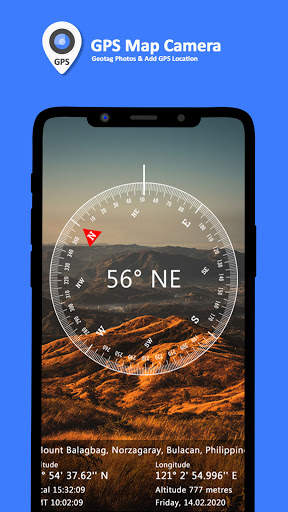 GPS Camera Free -  GPS Map Camera & Compass Camera screenshot 2