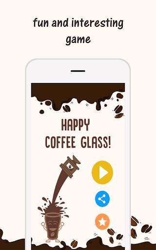 Happy Coffee Glass screenshot 1