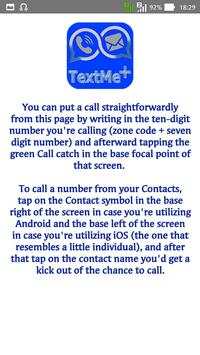 Guide Free Text Now Me Plus & Calling Tips screenshot 3