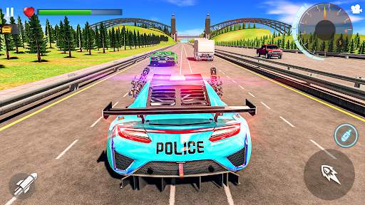 POLISI Mobil Permainan Police screenshot 3