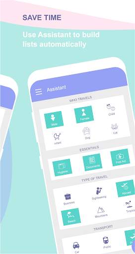 Easy Pack - travel packing lis screenshot 2