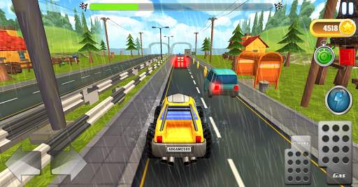 Cartoon Hot Racer 3D скриншот 7