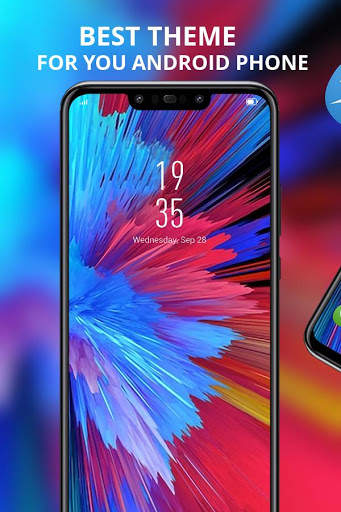Colorful Radiation redmi note 7s theme screenshot 1