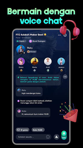 Aiko - ML Team Up & Voice Chat screenshot 3