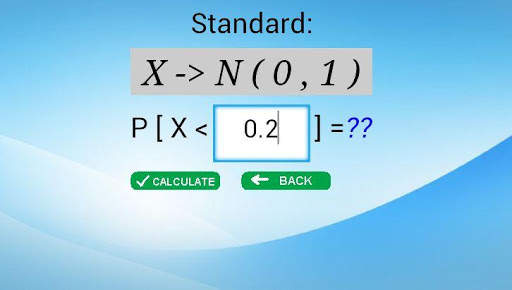 Normal Distribution 1 تصوير الشاشة