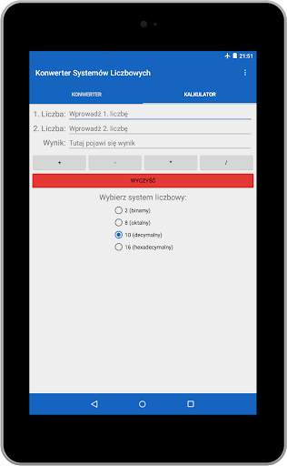 Konwerter Systemów Liczbowych screenshot 4