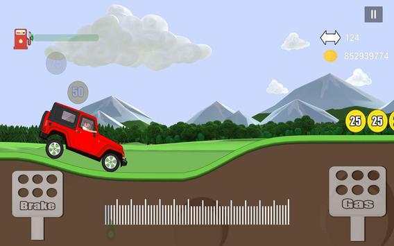 Car Mountain Hill Driver - Climb Racing Game screenshot 4