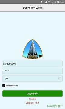 DUBAI VPN CARD screenshot 1