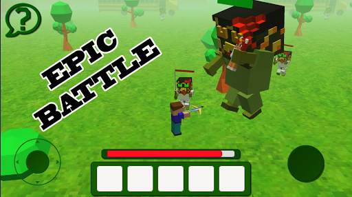 Noob Vs Pro : Zombie monster school screenshot 1