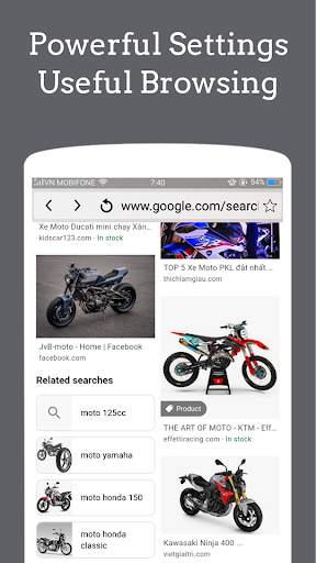 4G Internet Browser: Light & Fast - Speed Browser screenshot 4