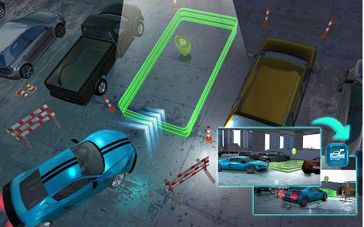 multiniveaux simulator de stationnement de voiture screenshot 21