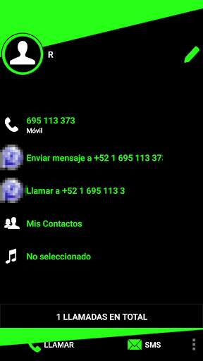 THEME EXDIALER MIXER GREEN BLK screenshot 4