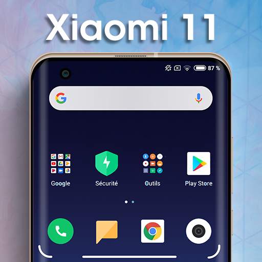 Xiaomi mi 11 Launcher, theme f 2.0