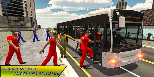 Cricket Bus Driver 2019-World Cup Player Transport screenshot 1