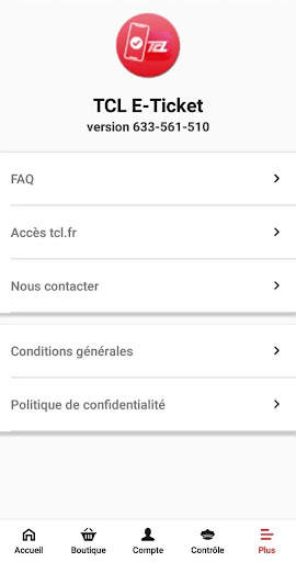 TCL E-Ticket screenshot 2