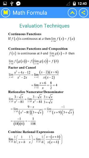 All Math Formula screenshot 3