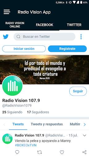 Radio Vision App screenshot 4
