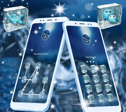 Blue Ice Horse Launcher Theme screenshot 6