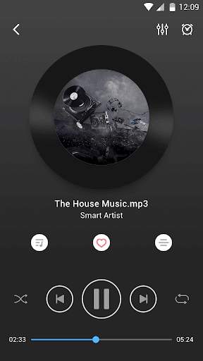 Lark Player Theme - Night screenshot 1