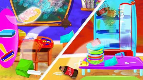 Little Girl Cleanup - Messy School Cleaning Fun screenshot 1