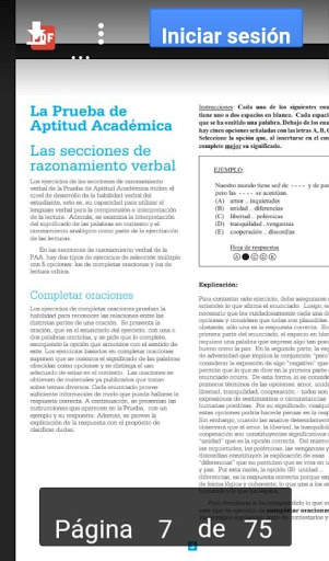 Guía de Estudio PAA – UNAH скриншот 4