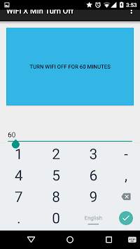 WiFi X Min Turn Off screenshot 2