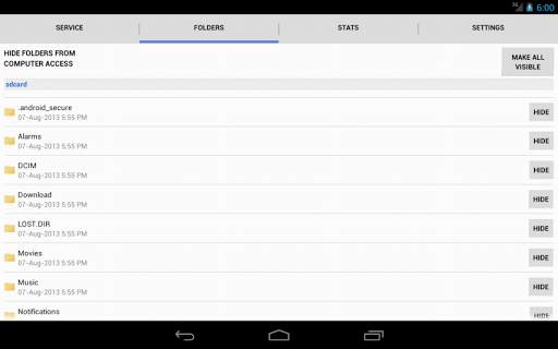 WiFi File Browser Pro screenshot 1