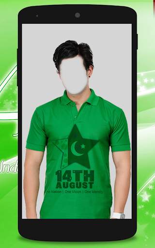Pak Flag Shirt Photo Editor screenshot 4
