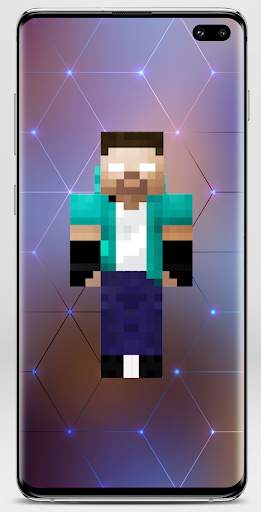 Herobrine Skin Minecraft screenshot 1
