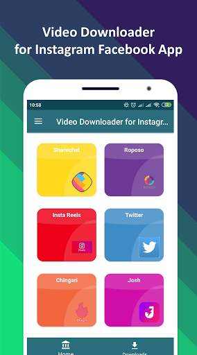 Video Downloader for Instagram Facebook IG FB App screenshot 3