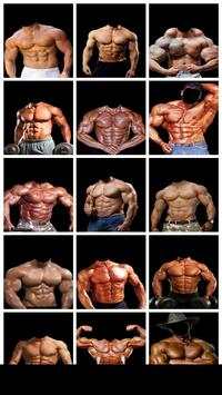 Body Builder Men Photo Suit screenshot 2
