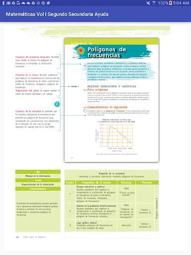 Ayuda Matemáticas Vol1 2do Secundaria screenshot 16