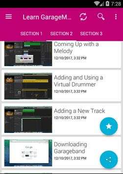 Learn Garageband Music Creation Studio скриншот 2