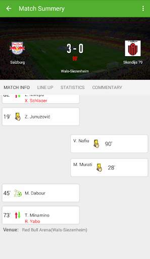 Soccer Score Live screenshot 3