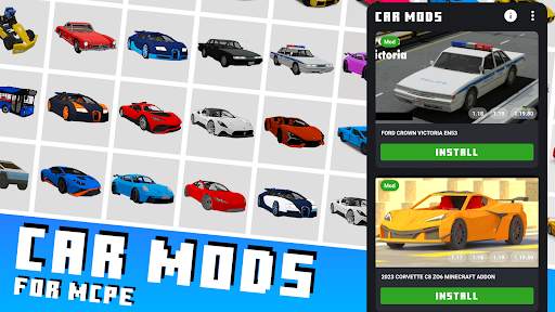 Car Mods for Minecraft MCPE screenshot 1